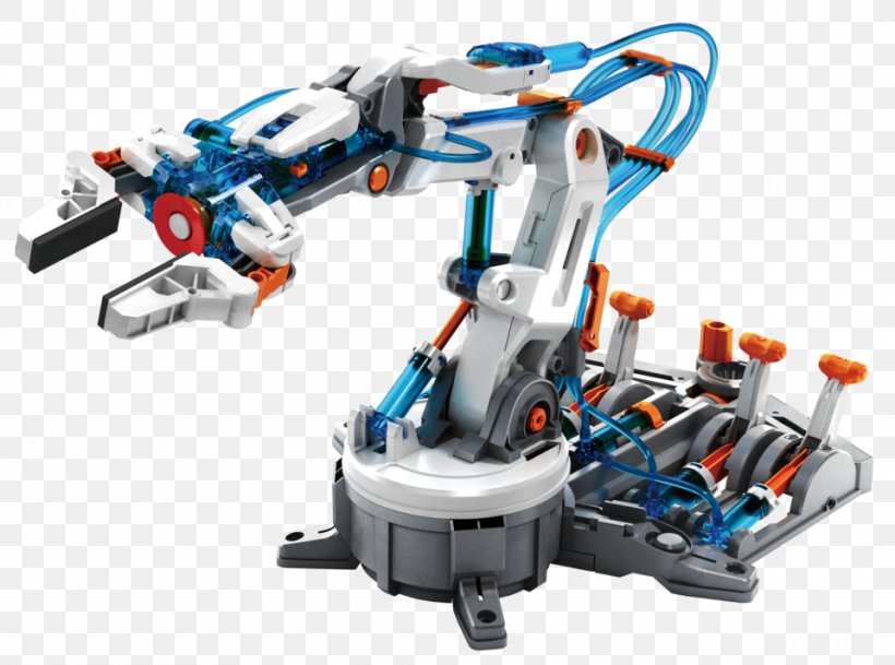 Robotic Arm Hydraulics Robotics, PNG, 960x714px, Robotic Arm, Arm, Electric Motor, Energy, Fluid Pressure Download Free