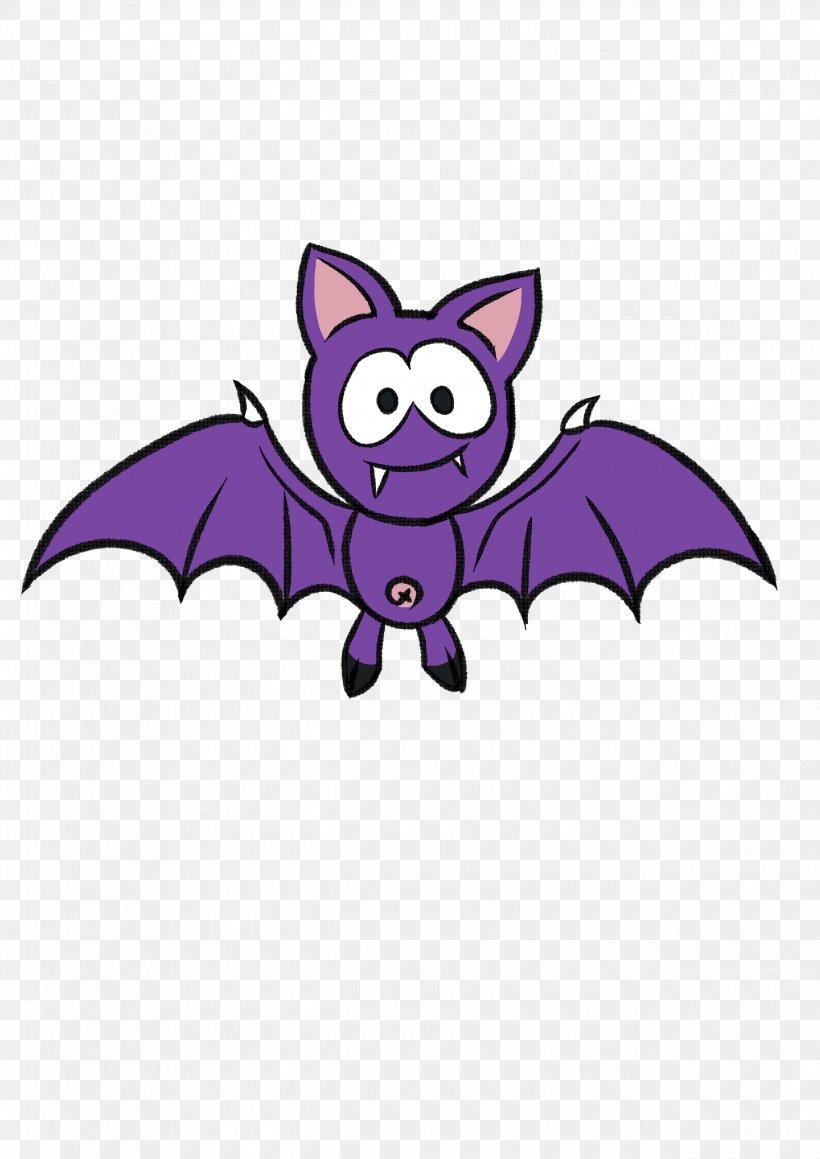 Cat Illustration Clip Art Purple BAT-M, PNG, 2480x3508px, Cat, Animation, Bat, Batm, Cartoon Download Free