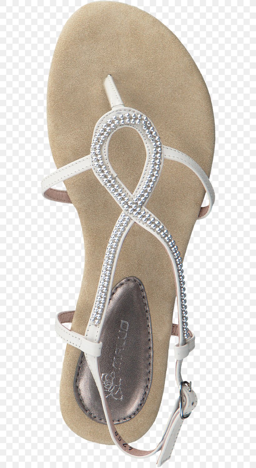 Sandal White Flip-flops Shoe Leather, PNG, 574x1500px, Sandal, Beige, Flip Flops, Flipflops, Footwear Download Free