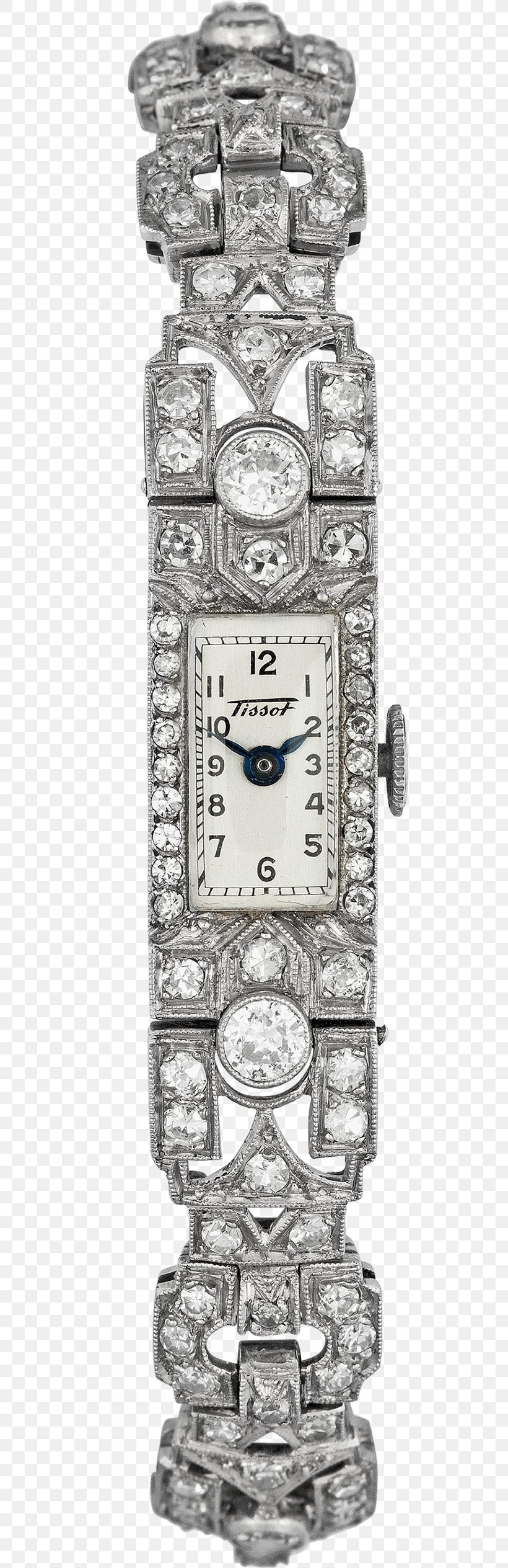 Watch Clock Tissot Luxury Goods, PNG, 498x2528px, Watch, Black And White, Boucheron, Bracelet, Clock Download Free