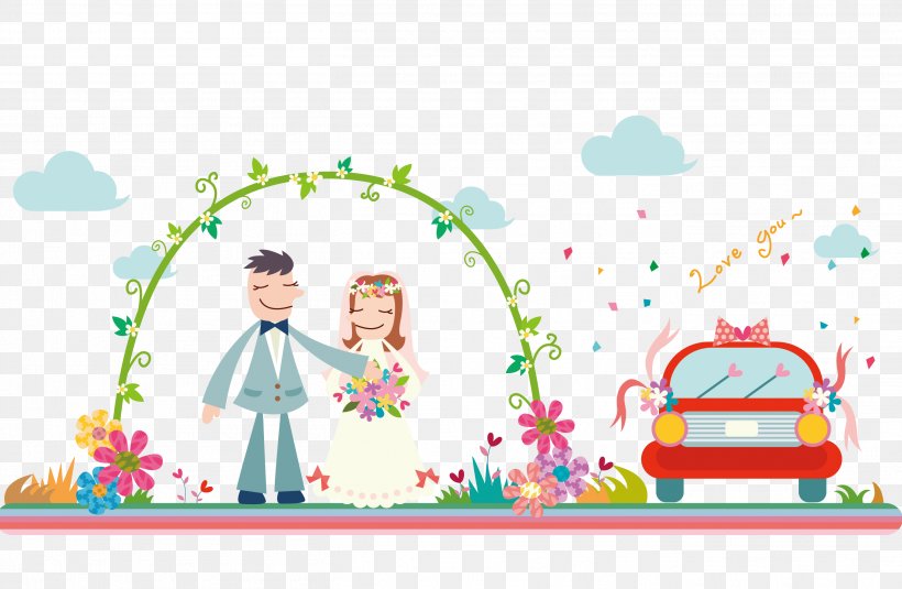 Wedding Marriage Vector Graphics Image, PNG, 2713x1772px, Wedding, Area, Art, Bride, Bridegroom Download Free