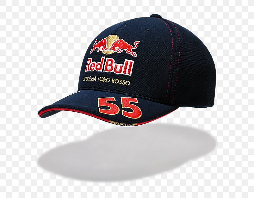 Baseball Cap Red Bull Racing Scuderia Toro Rosso Formula 1 2016 Spanish Grand Prix, PNG, 640x640px, Baseball Cap, Auto Racing, Brand, Cap, Clothing Download Free