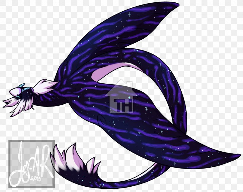 Graphics Illustration Purple, PNG, 1415x1117px, Purple, Dragon, Fictional Character, Marine Mammal, Mythical Creature Download Free