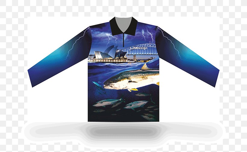 Jersey T-shirt Sleeve Fishing, PNG, 708x504px, Jersey, Blue, Brand, Clothing, Electric Blue Download Free