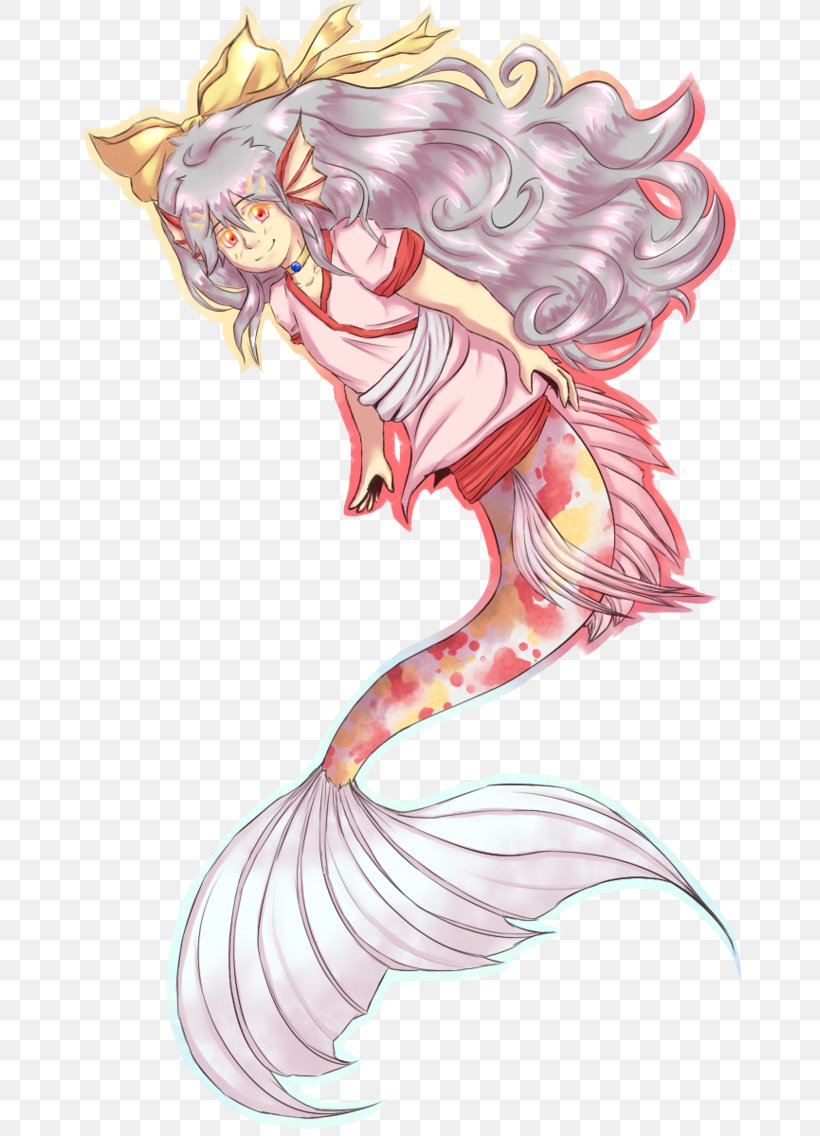 Koi Drawing Illustration Mermaid Image, PNG, 703x1136px, Watercolor, Cartoon, Flower, Frame, Heart Download Free