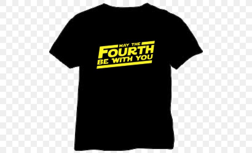 T-shirt Star Wars Day Clothing Raleigh, PNG, 500x500px, 4 May, Tshirt, Active Shirt, Black, Blaster Download Free