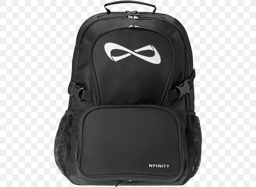Nfinity Sparkle Nfinity Athletic Corporation Nfinity Backpack, Sparkle Black/White Cheerleading, PNG, 600x600px, Nfinity Sparkle, Asics, Backpack, Bag, Black Download Free