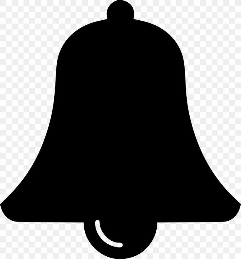 Bell, PNG, 914x980px, Font Awesome, Bell, Black And White, Silhouette, Sound Download Free