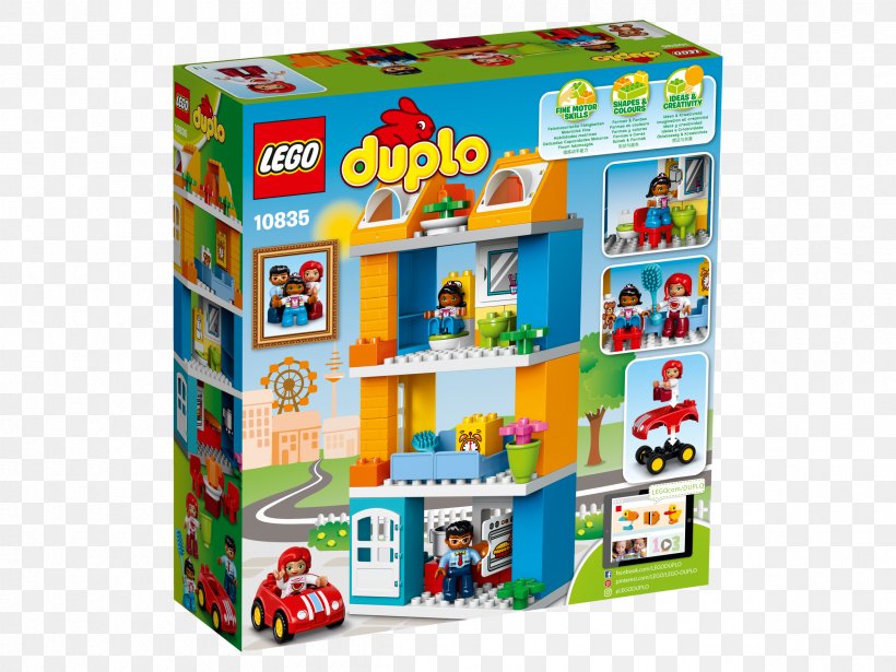 LEGO 10835 DUPLO Family House Lego Duplo Toy, PNG, 2400x1800px, Lego 10835 Duplo Family House, Child, Construction Set, House, Lego Download Free