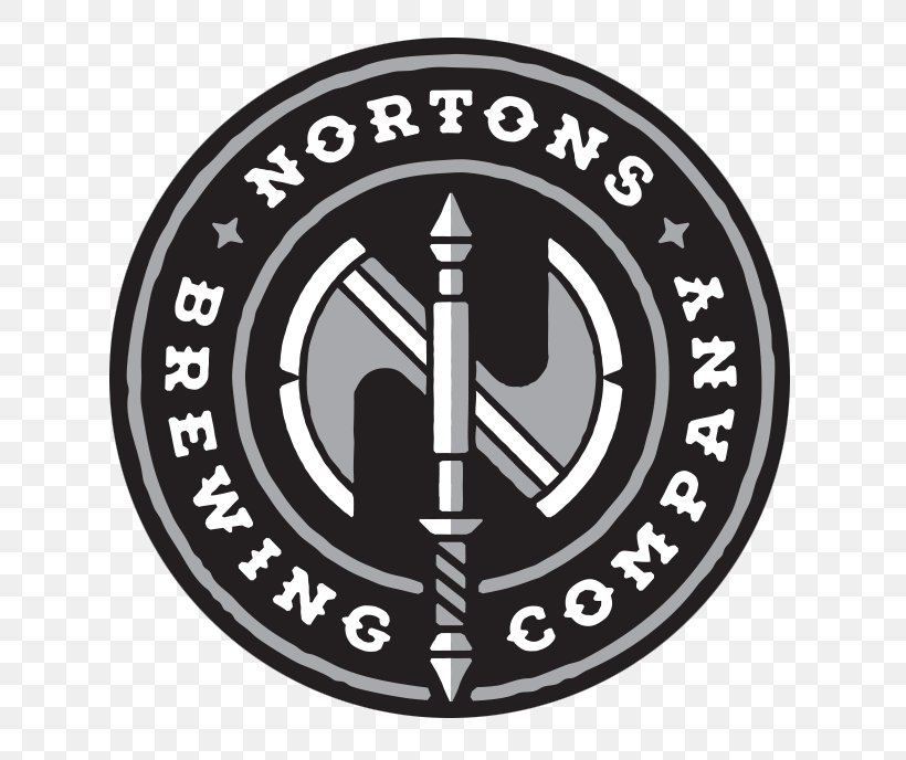 Nortons Brewing Company Brewery Augustino Brewing Company Emblem ByWard Market, PNG, 686x688px, Brewery, Badge, Black And White, Brand, Byward Market Download Free