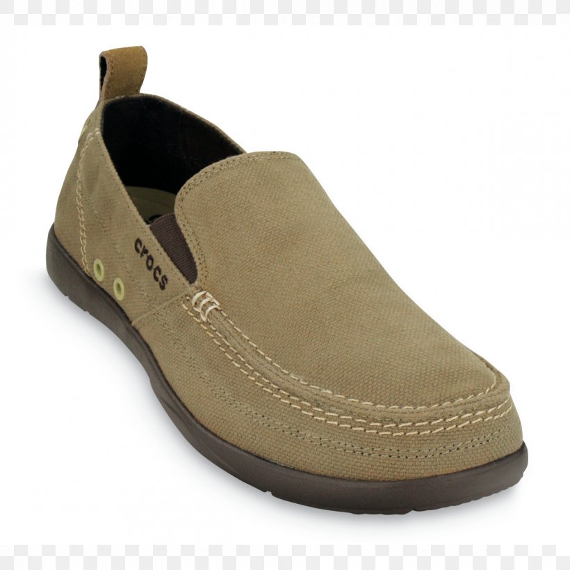 Slip-on Shoe Crocs Moccasin Khaki, PNG, 1200x1200px, Slipon Shoe, Adidas, Beige, Crocs, Footwear Download Free