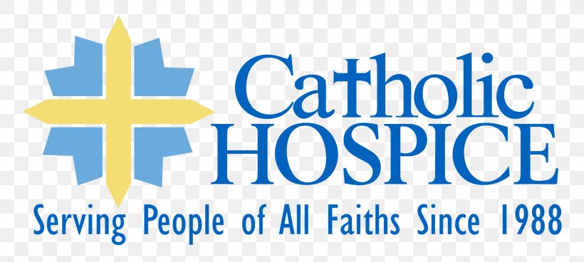 Catholic Hospice Health Care Catholic Health Services End-of-life Care, PNG, 2510x1129px, Hospice, Area, Blue, Brand, Endoflife Care Download Free