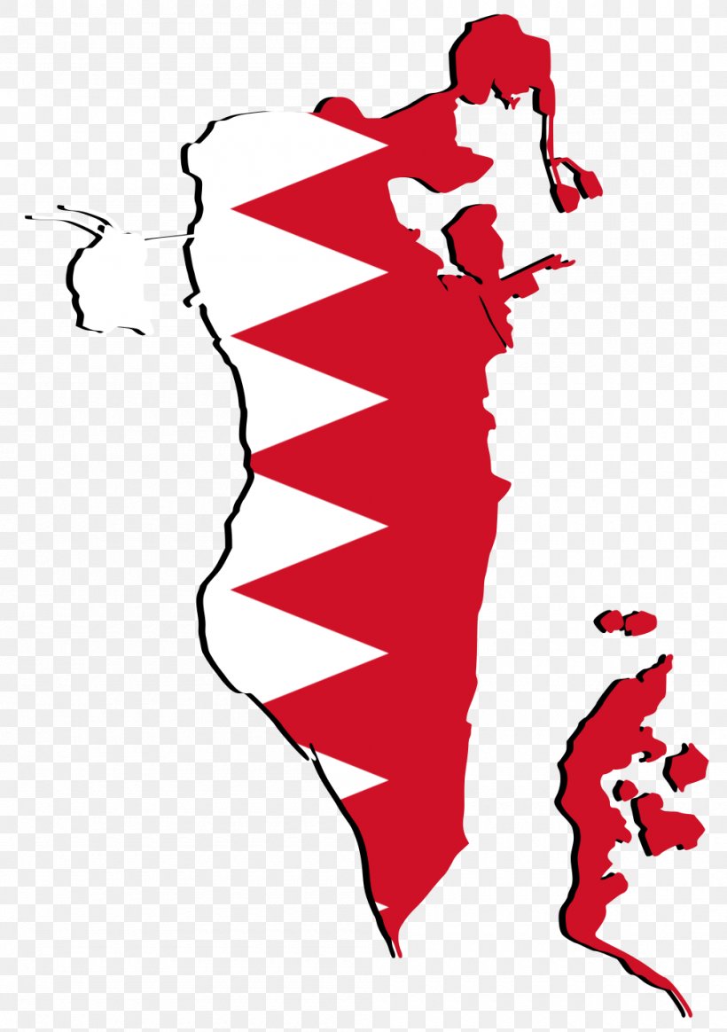 Flag Of Bahrain Map Stock Photography, PNG, 1000x1420px, Bahrain, Area, Art, Artwork, Black And White Download Free