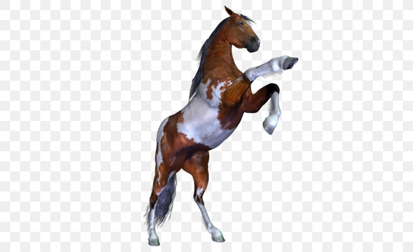 Horses Three-dimensional Space Clip Art, PNG, 500x500px, 3d Computer Graphics, Horse, Animal, Animal Figure, Bit Download Free