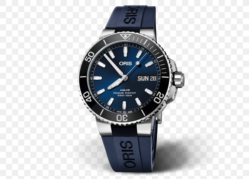 Oris Aquis Date Automatic Oris Big Crown Propilot Day Date Diving Watch, PNG, 590x590px, Oris, Bracelet, Brand, Clock, Diving Watch Download Free