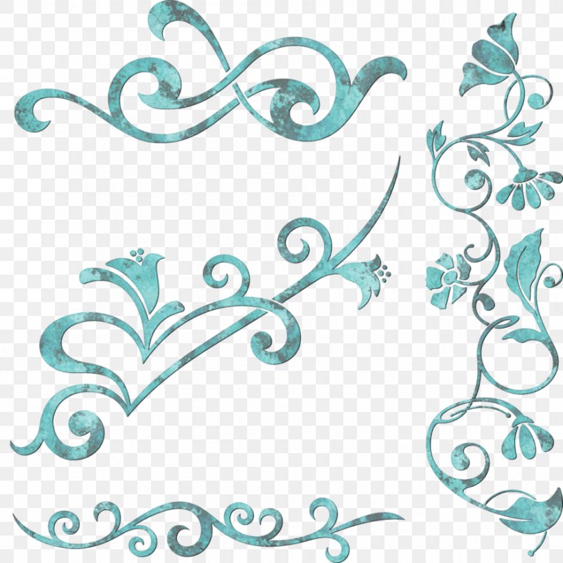 Ornament Floral Design Clip Art, PNG, 893x894px, Ornament, Aqua, Art, Artwork, Blue Download Free
