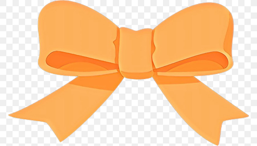 Bow Tie, PNG, 768x468px, Orange, Bow Tie, Ribbon, Yellow Download Free
