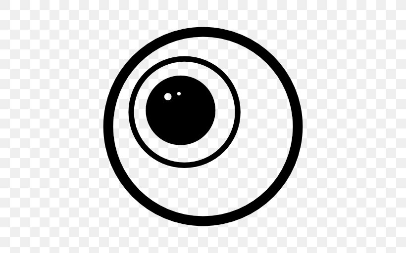 Circle Eye White Black M Clip Art, PNG, 512x512px, Eye, Area, Black, Black And White, Black M Download Free