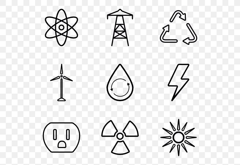Renewable Energy Clip Art, PNG, 600x564px, Energy, Area, Art, Black And White, Diagram Download Free