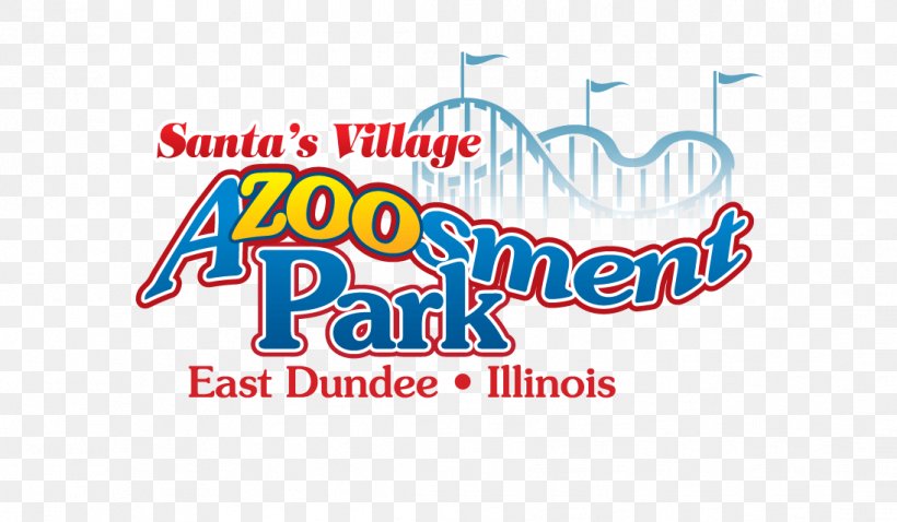 Santa's Village Azoosment Park West Dundee Amusement Park Logo, PNG, 1096x640px, Amusement Park, Area, Brand, Chicago, Chicago Metropolitan Area Download Free