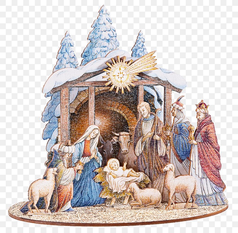 Nativity Scene Figurine Interior Design, PNG, 800x800px, Nativity Scene ...