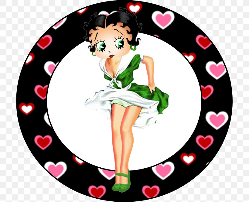 Betty Boop Party Female Bridal Shower, PNG, 713x665px, Watercolor, Cartoon, Flower, Frame, Heart Download Free