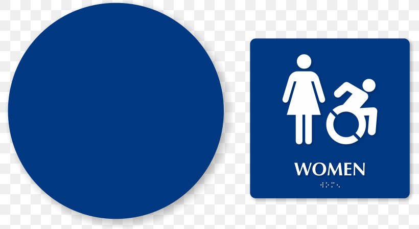 Logo Unisex Public Toilet Toilet & Bidet Seats, PNG, 800x448px, Logo, Accessible Toilet, Ada Signs, Bathroom, Blue Download Free
