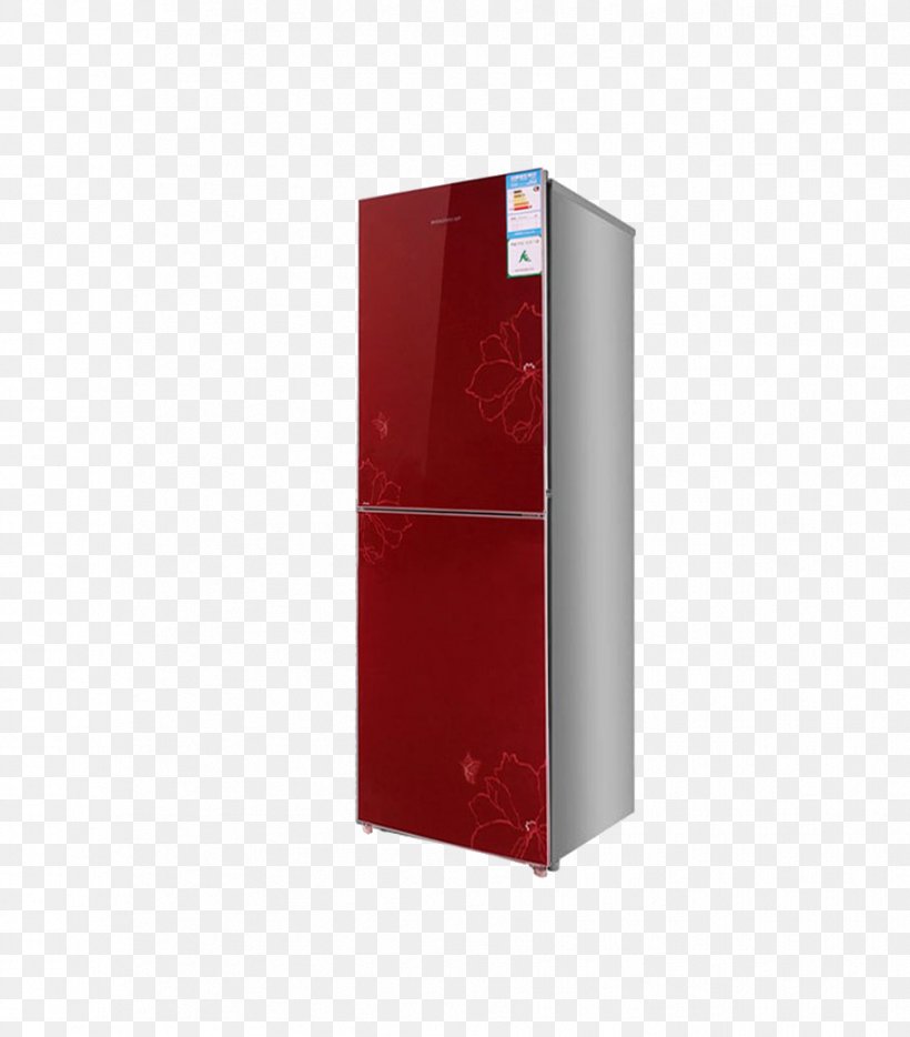 Refrigerator Home Appliance Icon, PNG, 913x1041px, Refrigerator, Electricity, Gratis, Home Appliance, Red Download Free