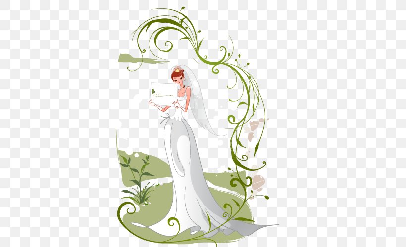 Wedding Photography Contemporary Western Wedding Dress Cartoon Illustration, PNG, 500x500px, Wedding Photography, Art, Bride, Bridegroom, Cartoon Download Free