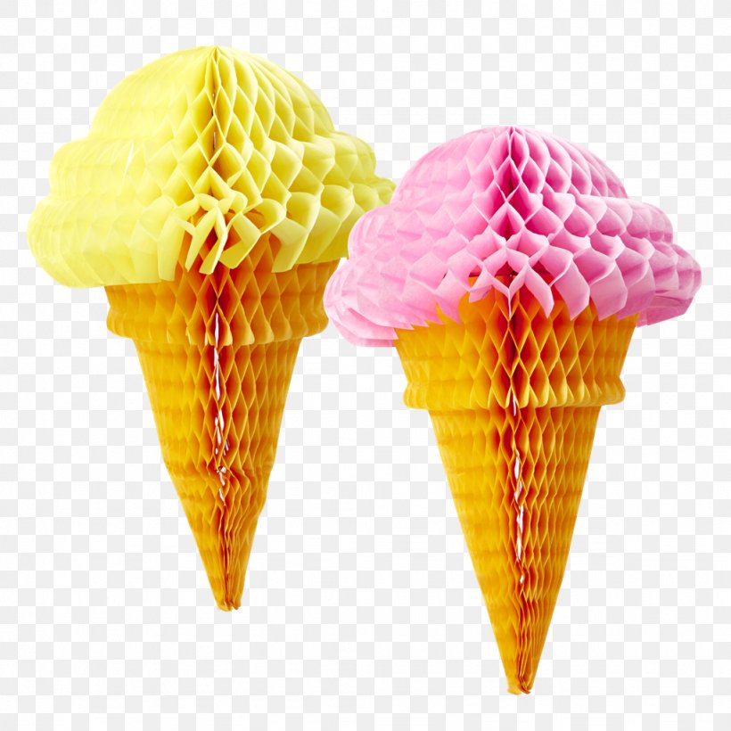 Ice Cream Cones Honeycomb Crêpe Strawberry Ice Cream, PNG, 1024x1024px, Ice Cream Cones, Cake, Cake Decorating, Candle, Cone Download Free