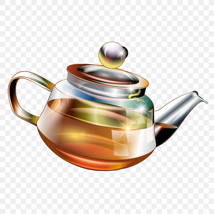 Teapot Illustration, PNG, 1501x1500px, Tea, Black Tea, Glass, Kettle, Lid Download Free