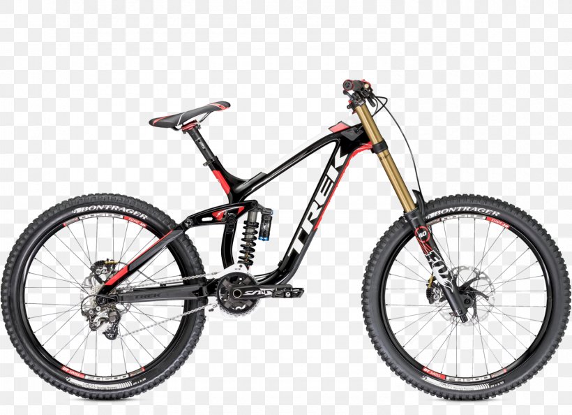 Trek Bicycle Corporation Downhill Mountain Biking Mountain Bike Downhill Bike, PNG, 1490x1080px, Bicycle, Automotive Exterior, Automotive Tire, Bicycle Fork, Bicycle Forks Download Free