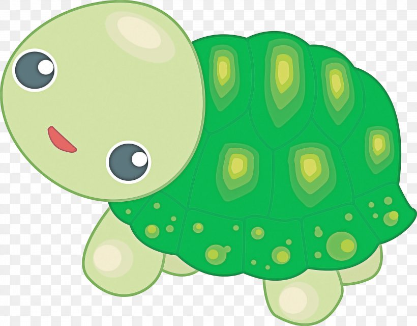 Green Cartoon Turtle Tortoise Clip Art, PNG, 3000x2344px, Green, Animal Figure, Cartoon, Reptile, Sea Turtle Download Free