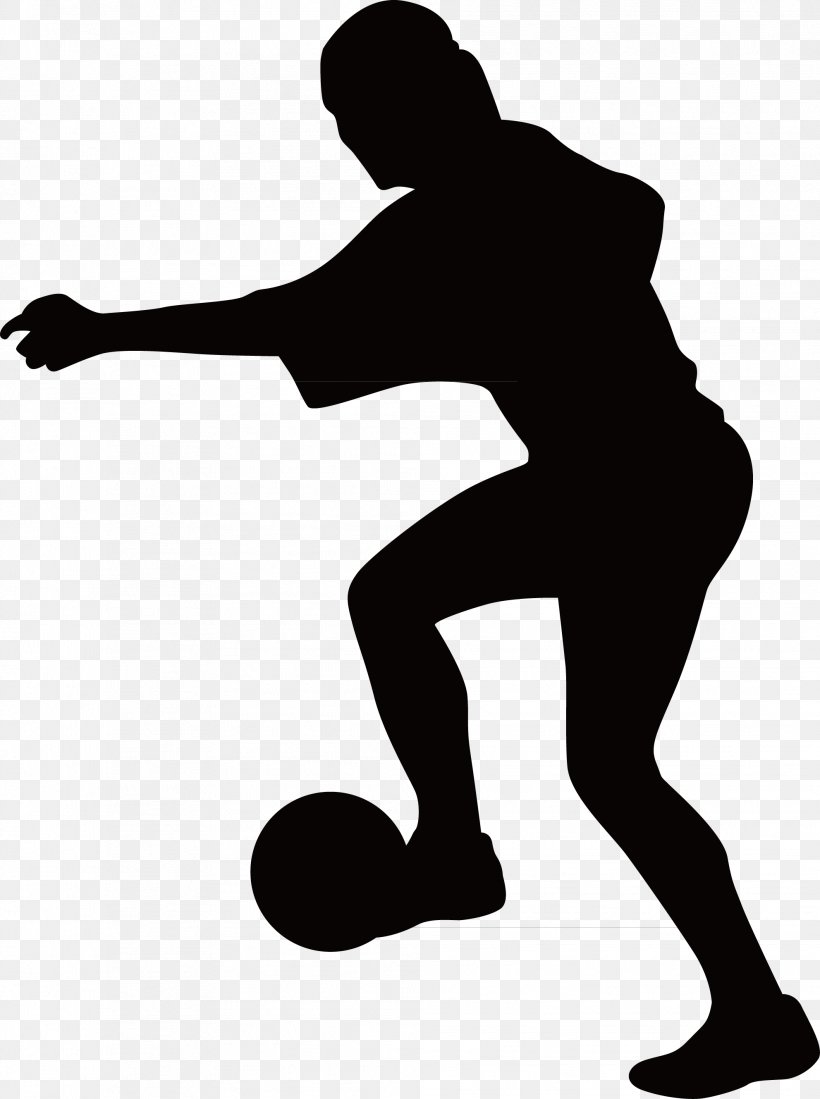 Silhouette Football Player, PNG, 1983x2659px, Silhouette, Arm, Ball, Black And White, Football Download Free