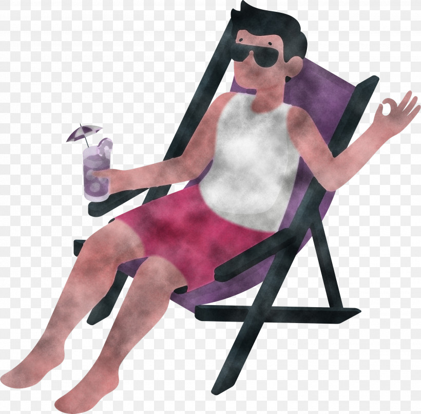 Beach Summer Vacation, PNG, 3000x2949px, Beach, Cartoon, Exercise, Health, Holiday Download Free