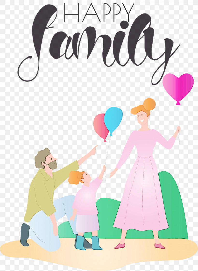 Cartoon Silhouette Family Gatherings Icon, PNG, 2186x2999px, Family Day, Cartoon, Creativity, Happy Family, Paint Download Free