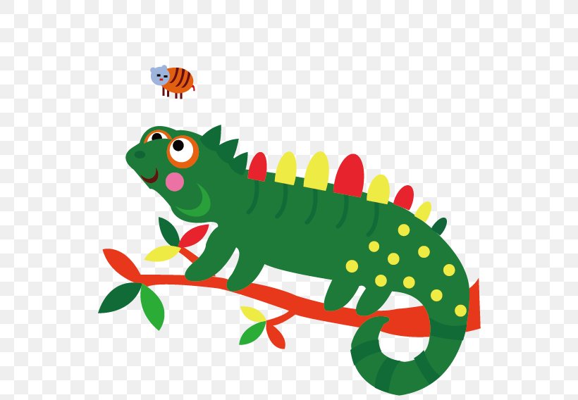 Chameleons Lizard Cartoon, PNG, 568x568px, Chameleons, Amphibian, Cartoon, Drawing, Frog Download Free