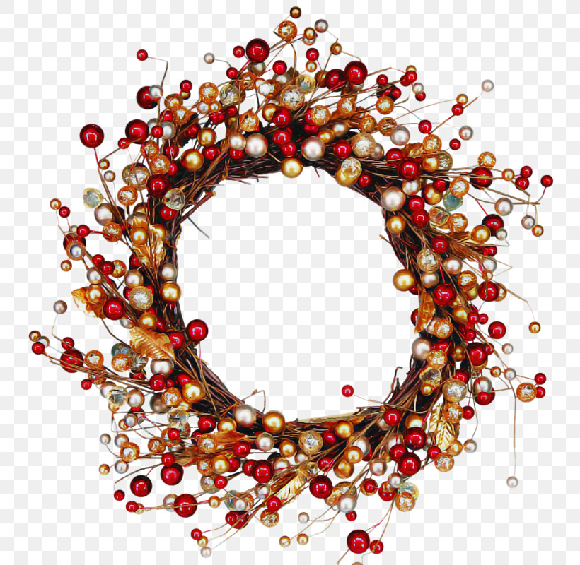 Christmas Decoration, PNG, 800x800px, Wreath, Bead, Christmas Decoration, Circle, Interior Design Download Free
