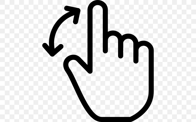 Finger Pointer, PNG, 512x512px, Finger, Area, Black And White, Cursor, Hand Download Free