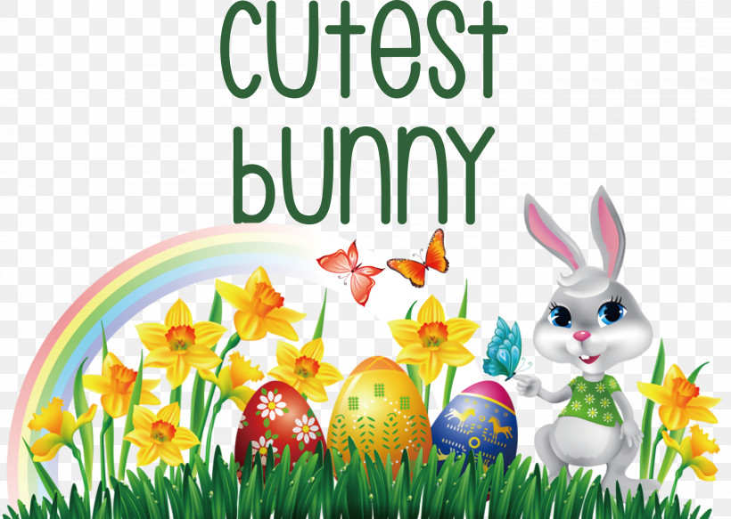 Cutest Bunny Bunny Easter Day, PNG, 3000x2135px, Cutest Bunny, Bunny, Easter Bunny, Easter Day, Easter Egg Download Free