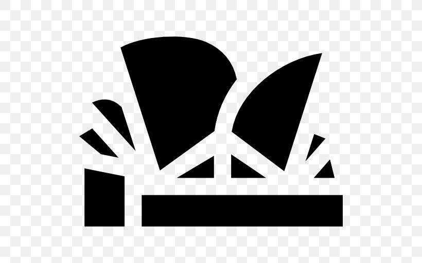 Sydney Opera House Monuments Of Australia Landmark, PNG, 512x512px, Sydney Opera House, Black, Black And White, Brand, Building Download Free