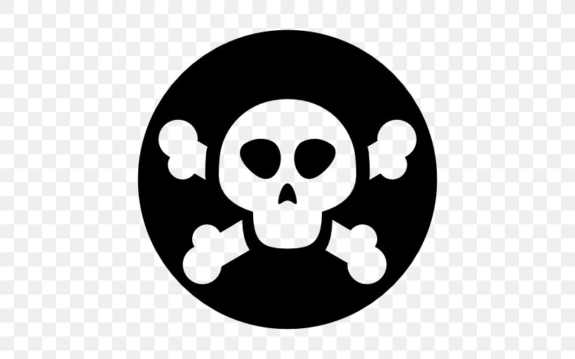 Download, PNG, 512x512px, Like Button, Black And White, Bone, Skull, Smile Download Free