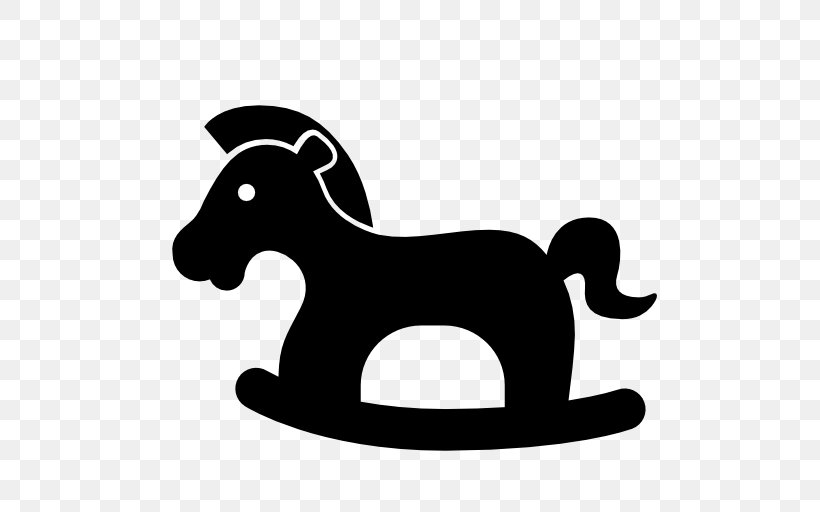 Pony Horse Clip Art, PNG, 512x512px, Pony, Animation, Black, Black And White, Carnivoran Download Free