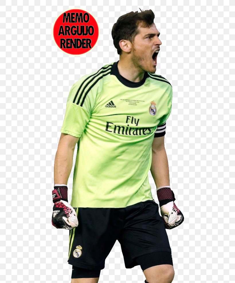 Iker Casillas Jersey T-shirt Team Sport Real Madrid C.F., PNG, 509x988px, Iker Casillas, Clothing, Jersey, Joint, Myth Download Free
