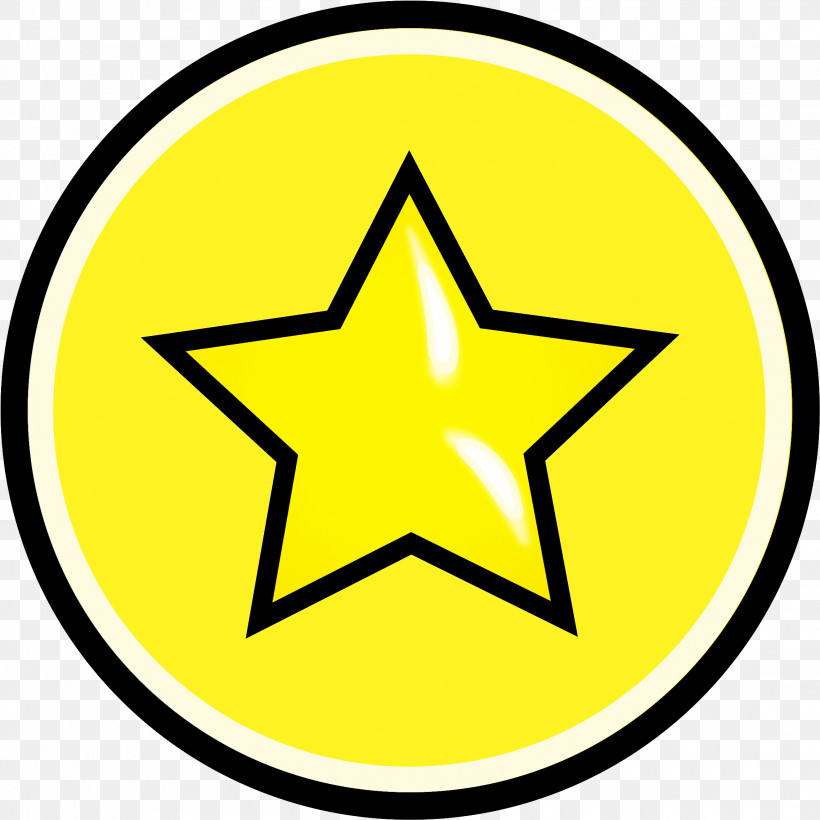 Yellow Symbol Sticker Sign Emblem, PNG, 2277x2277px, Yellow, Emblem, Sign, Sticker, Symbol Download Free