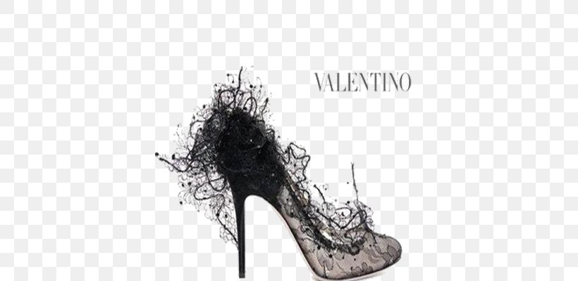 Court Shoe Valentino SpA High-heeled Footwear Lace, PNG, 500x400px, Watercolor, Cartoon, Flower, Frame, Heart Download Free