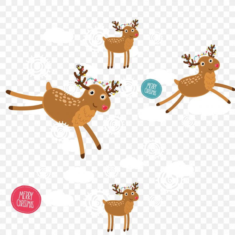 Reindeer Christmas, PNG, 1252x1252px, Reindeer, Christmas, Christmas Card, Christmas Decoration, Christmas Ornament Download Free