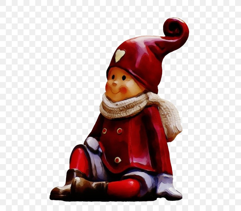 Santa Claus, PNG, 549x720px, Watercolor, Christmas Ornament, Figurine, Garden Gnome, Holiday Ornament Download Free