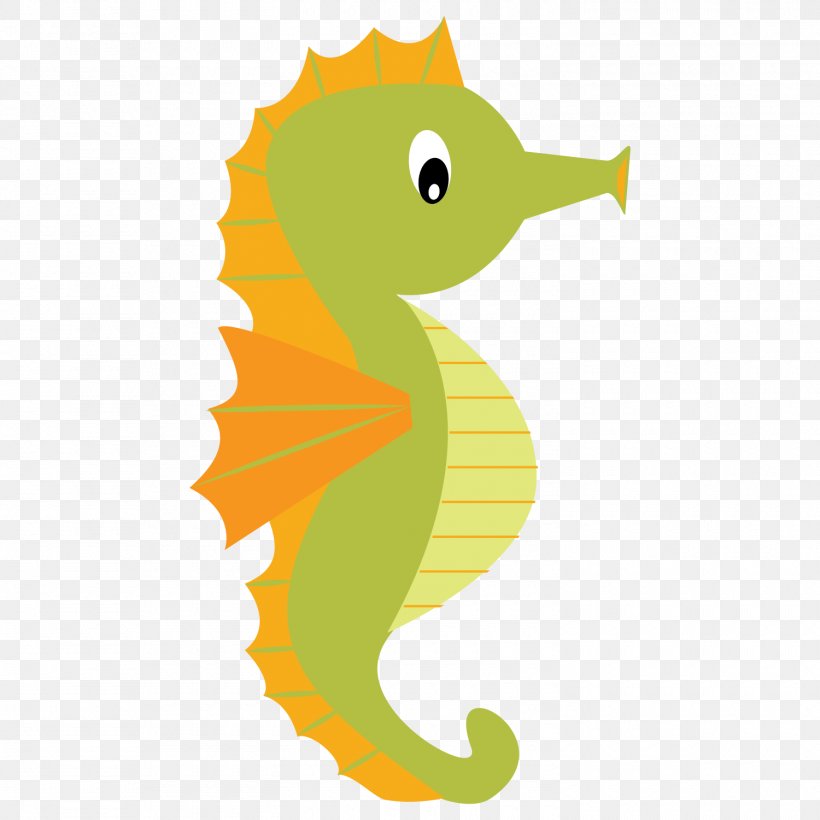 Seahorse Clip Art Illustration Image, PNG, 1500x1500px, Seahorse, Fish, Organism, Pipefishes And Allies, Royaltyfree Download Free