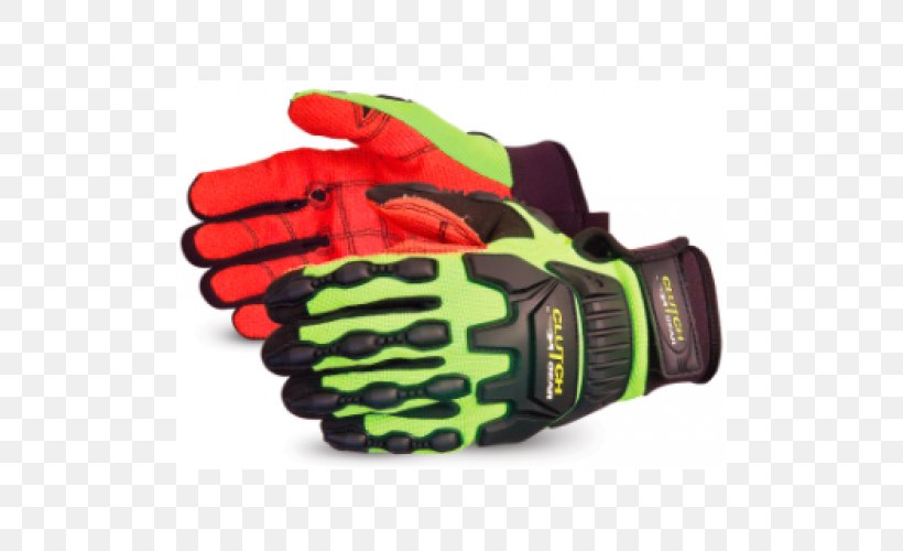 Superior Glove High-visibility Clothing Personal Protective Equipment, PNG, 500x500px, Glove, Abrasion, Baseball Equipment, Baseball Protective Gear, Bicycle Glove Download Free